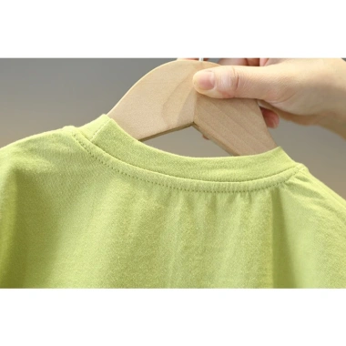 Set Đồ Bé Trai Hè Áo Ngắn Tay & Quần Short Hàn Quốc Hình Khủng Long Dễ Thương 6
