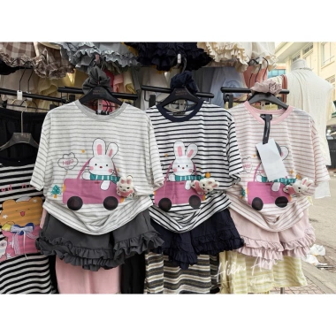 Set Đồ Bộ Len Mặc Nhà Gấu Cute và Quần Bom Dễ Thương - Giá Chỉ 319.000 VND