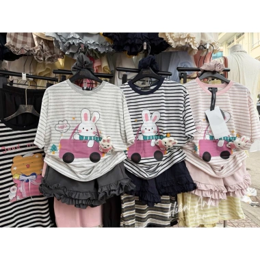 Set Đồ Bộ Len Mặc Nhà Gấu Cute và Quần Bom Dễ Thương - Giá Chỉ 319.000 VND