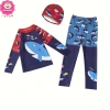 Set đồ bơi bé trai 15-35kg dưới 1m35 – áo tay dài, quần dài, nón vải, giá ưu đãi 189.000đ 2