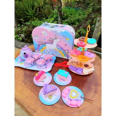 Set Đồ Chơi Bé Gái Trà Bánh Pony Hợp Kim Cao Cấp - Giá Ưu Đãi 259.000₫