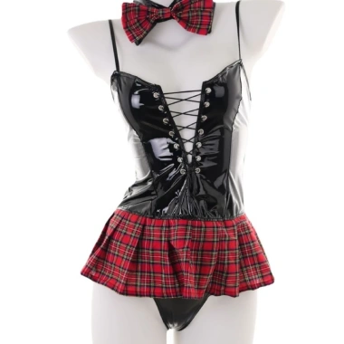 Set đồ cosplay thỏ da ngây thơ liền thân kèm phụ kiện - Giá chỉ 179.000₫ 3
