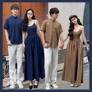 Set Đồ Đôi Couple 2 Dây Xinh – Du Lịch Biển, Chụp Hình Cưới, Giá 340.000 VNĐ