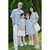 Set Đồ Đôi & Gia Đình Tone Xanh Biển Phối Trắng - Forever Couple Mix Match 149k VNĐ 2