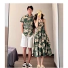 Set Đồ Đôi Màu Xanh Dây Đẹp - Váy Đôi Đi Biển Chụp Hình Cưới T2 Couple Giá 350k 5