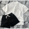 Set Đồ Đôi Nam Nữ Áo Thun Cặp Mix và Quần Đùi Short Cotton Unisex 40-75kg TP609 2