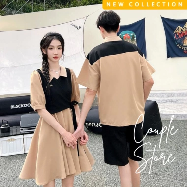 Set Đồ Đôi Nam Nữ Cặp Đôi Trẻ Trung - COUPLE STORE Giá Ưu Đãi 339.000₫ 3