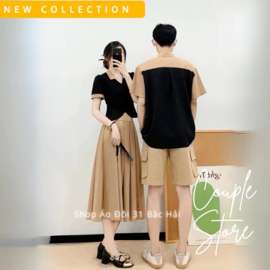 Set Đồ Đôi Nam Nữ Cặp Đôi Trẻ Trung - COUPLE STORE Giá Ưu Đãi 339.000₫ 6
