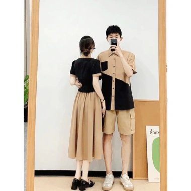 Set Đồ Đôi Nam Nữ Cặp Đôi Trẻ Trung - COUPLE STORE Giá Ưu Đãi 339.000₫ 9