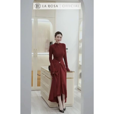 Set Đồ Dự Tiệc La Rosa - Áo Thun Co Giãn + Chân Váy Nhún Eo Tôn Dáng, Giá 479k