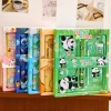 Set Đồ Dùng Học Tập 7 Món Hộp Bút, Bút Chì, Sáp Màu, Tẩy, Gọt Chì, Thước Kẻ - Quà Bé 29.900₫ 8