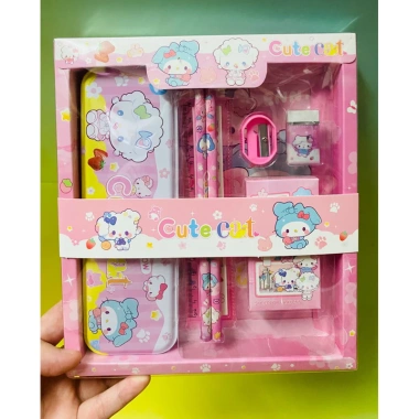 Set Đồ Dùng Học Tập 7 Món Hộp Bút, Bút Chì, Sáp Màu, Tẩy, Gọt Chì, Thước Kẻ - Quà Bé 29.900₫ 10 Set Đồ Dùng Học Tập 7 Món Hộp Bút, Bút Chì, Sáp Màu, Tẩy, Gọt Chì, Thước Kẻ - Quà Bé 29.900₫ 10