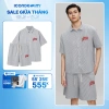 Set Đồ Nam ICONDENIM Oxford Vignette ICDN Star - Giá 314.000₫, denim bền, hiện đại