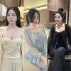 Set Đồ Ngủ Thun Lưới Mềm Mịn: Áo 2 Dây, Áo Khoác Lưới, Quần Dài 2 Lớp - Giá 299.000 VND