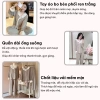 Set đồ nữ áo thun dài tay kem, quần dài chấm bi Lily in Mickey HCOM3.346 3