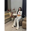 Set Đồ Nữ Hello Kitty Áo Thun Form Rộng Quần Dài Suông Dễ Thương Mặc Nhà HCOM27.008 6