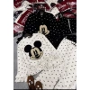Set đồ nữ mặc nhà Mickey xinh xắn, nơ cầm tay, họa tiết đẹp, chỉ 249.000₫ 6