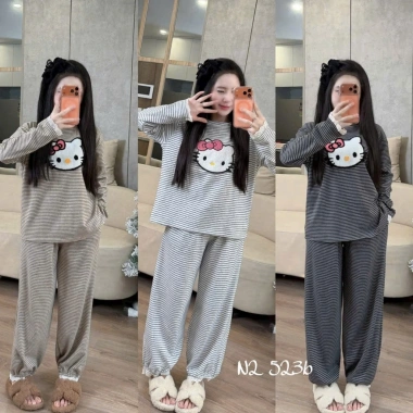 Set đồ nữ sang chảnh, đồ bộ mặc nhà mẫu mới len thỏ kẻ kê lông dãn mềm - Giá ưu đãi 386,100₫