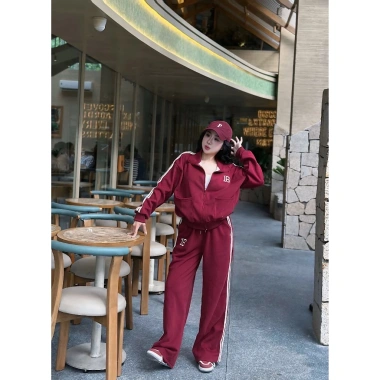 Set đồ nữ sang chảnh mẫu mới bộ 16 nỉ 2 da mặt nhung chạy sọc DH36 386,100₫ 8