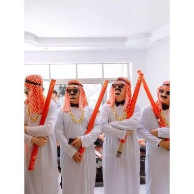 Set đồ Sheikh Dubai - Áo dài Trung Đông biểu diễn sinh nhật cosplay chất lượng, 69.000₫ 6