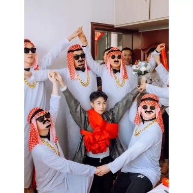 Set đồ Sheikh Dubai - Áo dài Trung Đông biểu diễn sinh nhật cosplay chất lượng, 69.000₫ 7