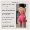 Set đồ tập gym nữ hot trend HERSIGN-SET153 áo bra dây mảnh quần đùi yoga best seller giảm giá 336.900₫ 8