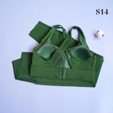 Set Đồ Tập Yoga Nữ S14 - Dây Đan Chéo, Thun Lạnh, Chống Lật, Co Giãn 4 Chiều, Giá Ưu Đãi 692k 8