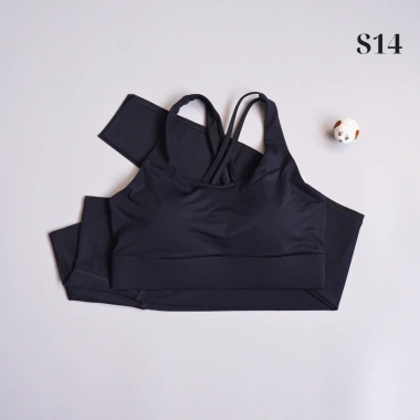Set Đồ Tập Yoga Nữ S14 - Dây Đan Chéo, Thun Lạnh, Chống Lật, Co Giãn 4 Chiều, Giá Ưu Đãi 692k 9