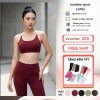 Set Đồ Tập Yoga Nữ S15 Dây Đan, Quần Chống Lật, Thun Lạnh Giãn 4 Chiều, Giá 495k