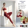 Set Đồ Tập Yoga Nữ S15 Dây Đan, Quần Chống Lật, Thun Lạnh Giãn 4 Chiều, Giá 495k 2