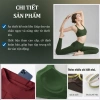 Set Đồ Tập Yoga Nữ S15 Dây Đan, Quần Chống Lật, Thun Lạnh Giãn 4 Chiều, Giá 495k 3