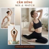 Set Đồ Tập Yoga Nữ S15 Dây Đan, Quần Chống Lật, Thun Lạnh Giãn 4 Chiều, Giá 495k 4