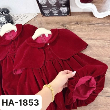 Set đồ Tết bé gái Đậu Kids váy nhung đỏ cúc bọc + áo choàng 9‑29kg, chỉ 162k 8 Set đồ Tết bé gái Đậu Kids váy nhung đỏ cúc bọc + áo choàng 9‑29kg, chỉ 162k 8