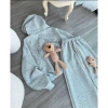 Set Đồ Thể Thao Gấu Bông - Bộ Nỉ Hoodie Unisex Form Rộng, Gấu Teddy Dễ Thương, Mặc Nhà và Đi Chơi Giá 249k 2