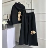 Set Đồ Thể Thao Gấu Bông - Bộ Nỉ Hoodie Unisex Form Rộng, Gấu Teddy Dễ Thương, Mặc Nhà và Đi Chơi Giá 249k 5