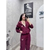 Set đồ thể thao nữ vải gió cao cấp - Áo khoác và quần dài dáng rộng, năng động, trẻ trung, giảm giá 272.840 VND 2