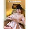 Set Đồ Thiết Kế Cao Cấp Tiểu Thư La Rosa - Áo Tay Lửng Cổ Nơ Dáng Xòe + Quần Ngắn A Tôn S1.041 - Giá 880.000₫ 3