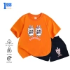 Set đồ thun co giãn in hình LaBuBu cho Bé gái, quần áo cotton 15-40kg BTE04 3