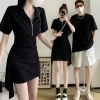 Set đồ thun đôi đen, hách dáng, che khuyết điểm - 160.000đ | Forever Couple