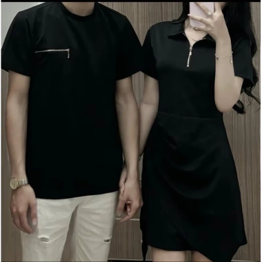 Set đồ thun đôi đen, hách dáng, che khuyết điểm - 160.000đ | Forever Couple 7 Set đồ thun đôi đen, hách dáng, che khuyết điểm - 160.000đ | Forever Couple 7