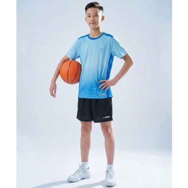 Set đồ thun thể thao pickleball siêu nhẹ cho bé 18-52kg, mát thoáng khí Baa Active QU46N