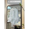 Set Đồ Tiểu Thư La Rosa - Áo Sơ Mi Tơ Dài Tay Đính Hoa + Quần Short Trẻ, Giá 315k 4