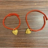 Set đôi nam nữ vòng tay cotton gân thêu chữ đỏ, cúc đỏ siêu xinh, tặng 2 chiếc chụp ảnh đẹp - chỉ 369.000₫ 7