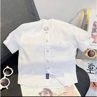 Set đũi trắng bé trai phong cách Hàn Quốc, mềm mát, thích hợp đi học, biển, du lịch - Kool - Giá ưu đãi 99.000đ
