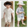 Set đũi trắng bé trai phong cách Hàn Quốc, mềm mát, thích hợp đi học, biển, du lịch - Kool - Giá ưu đãi 99.000đ 5