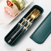 Set Dụng Cụ Ăn Thép Không Gỉ Kèm Hộp Đựng Tiện Lợi - Bền Bỉ, Giá Ưu Đãi 4
