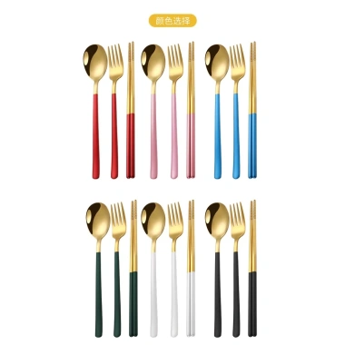 Set Dụng Cụ Ăn Thép Không Gỉ Kèm Hộp Đựng Tiện Lợi - Bền Bỉ, Giá Ưu Đãi 7