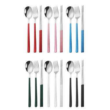 Set Dụng Cụ Ăn Thép Không Gỉ Kèm Hộp Đựng Tiện Lợi - Bền Bỉ, Giá Ưu Đãi 8