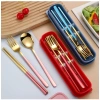 Set Dụng Cụ Ăn Thép Không Gỉ Kèm Hộp Đựng Tiện Lợi - Bền Bỉ, Giá Ưu Đãi 9