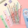 Set Dụng Cụ Học Tập 4 Món Siêu Dễ Thương Bút Chì Thước Gọt Tẩy 14.415 VND 4